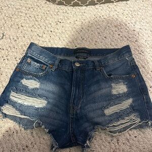 Aeropostale “Vintage High Rise Shorty” no stains,no wear size 6.